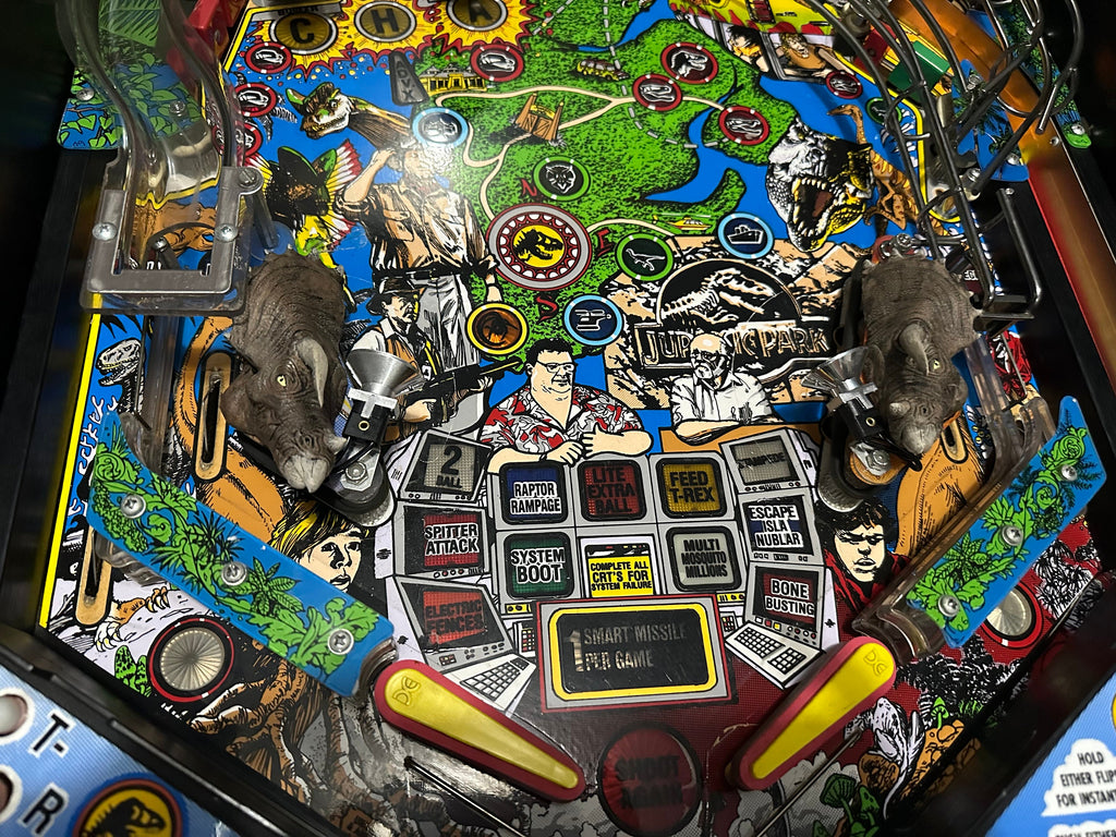 Data East Jurassic Park Slingshot Mod