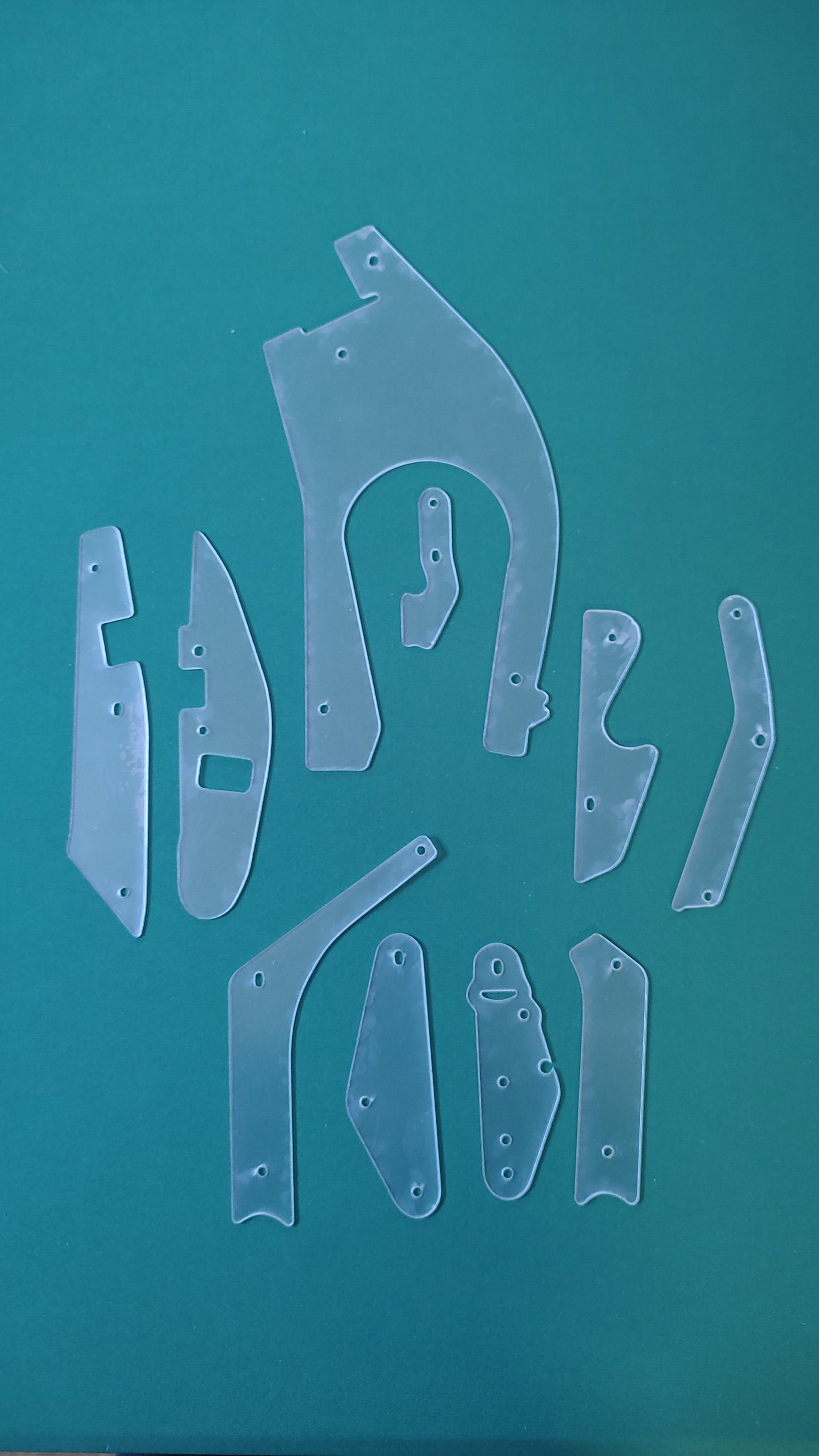 JAWS Pro Prem LE 10 Piece Clear Plastic Protector Set