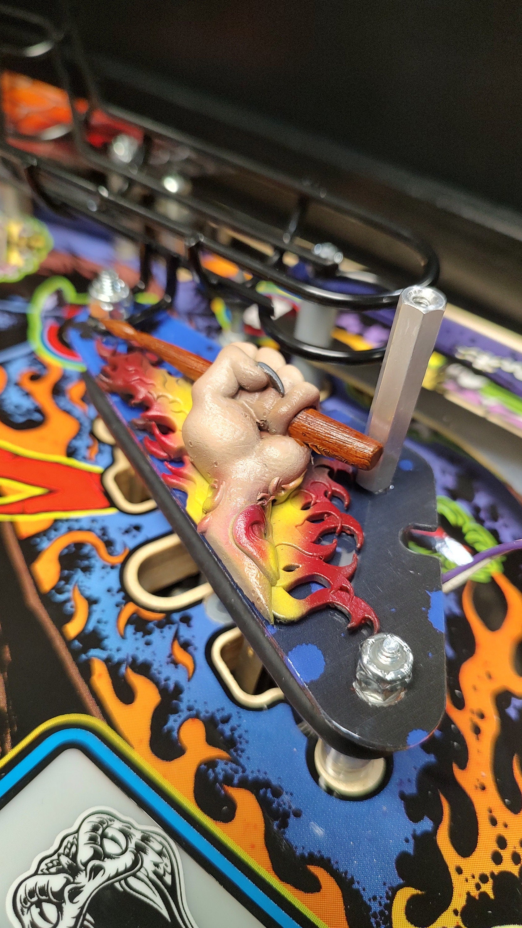 Metallica Pinball Slingshot Mod