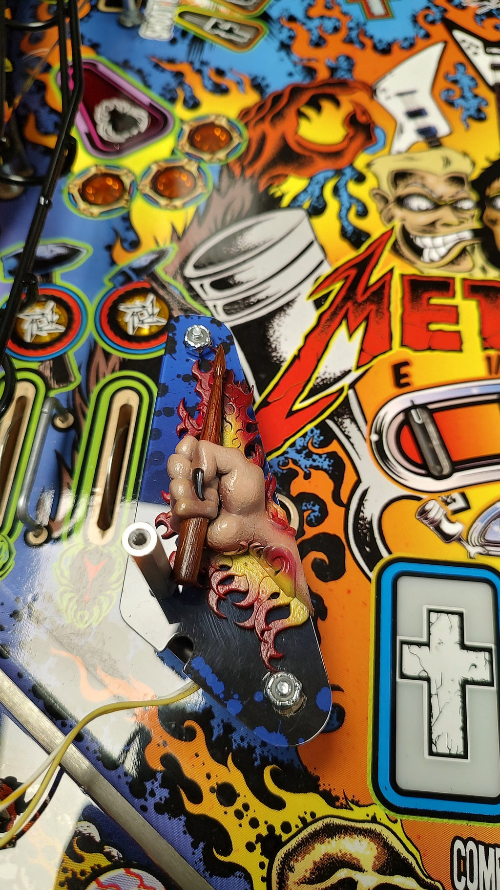 Metallica Pinball Slingshot Mod