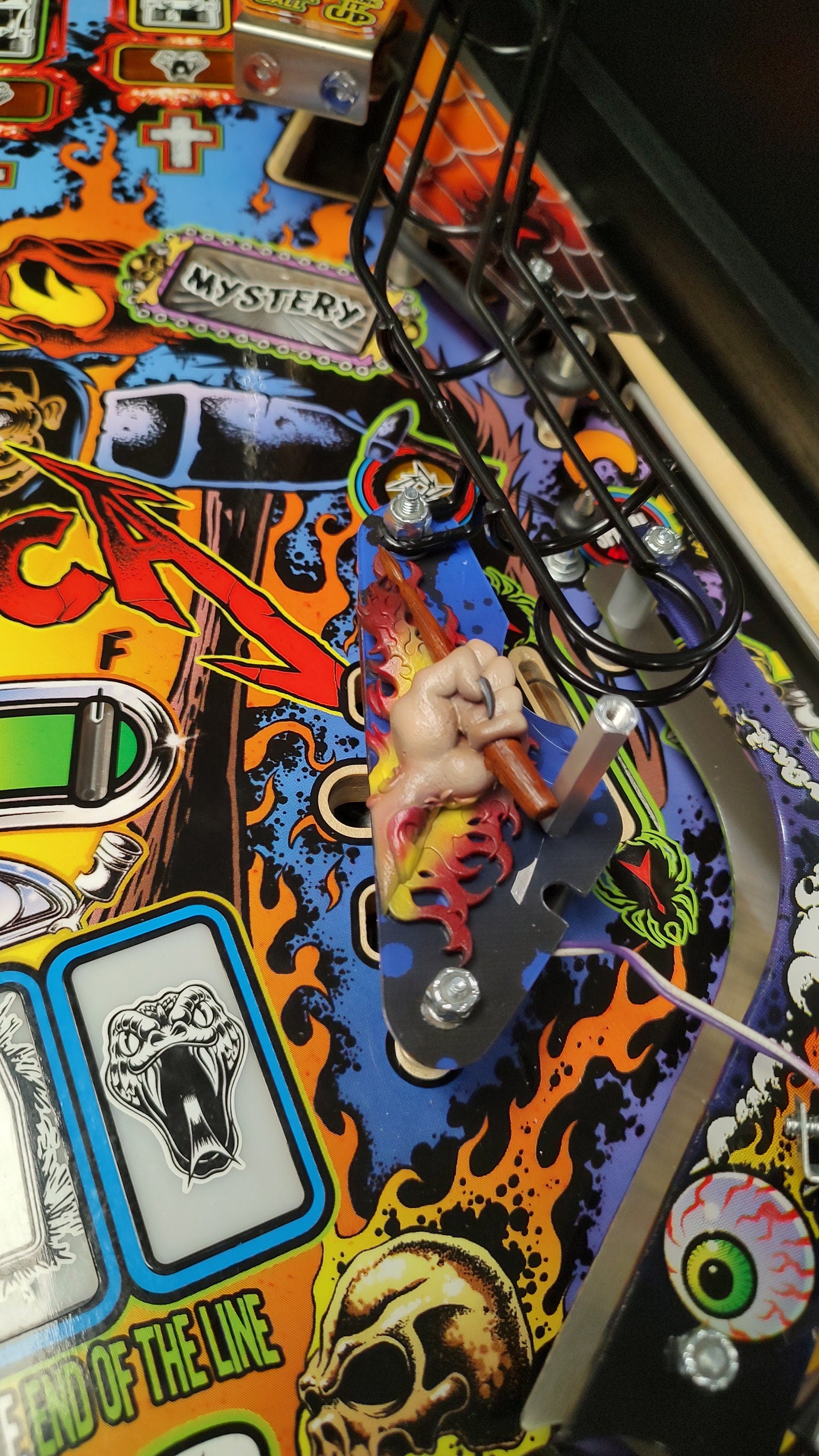 Metallica Pinball Slingshot Mod