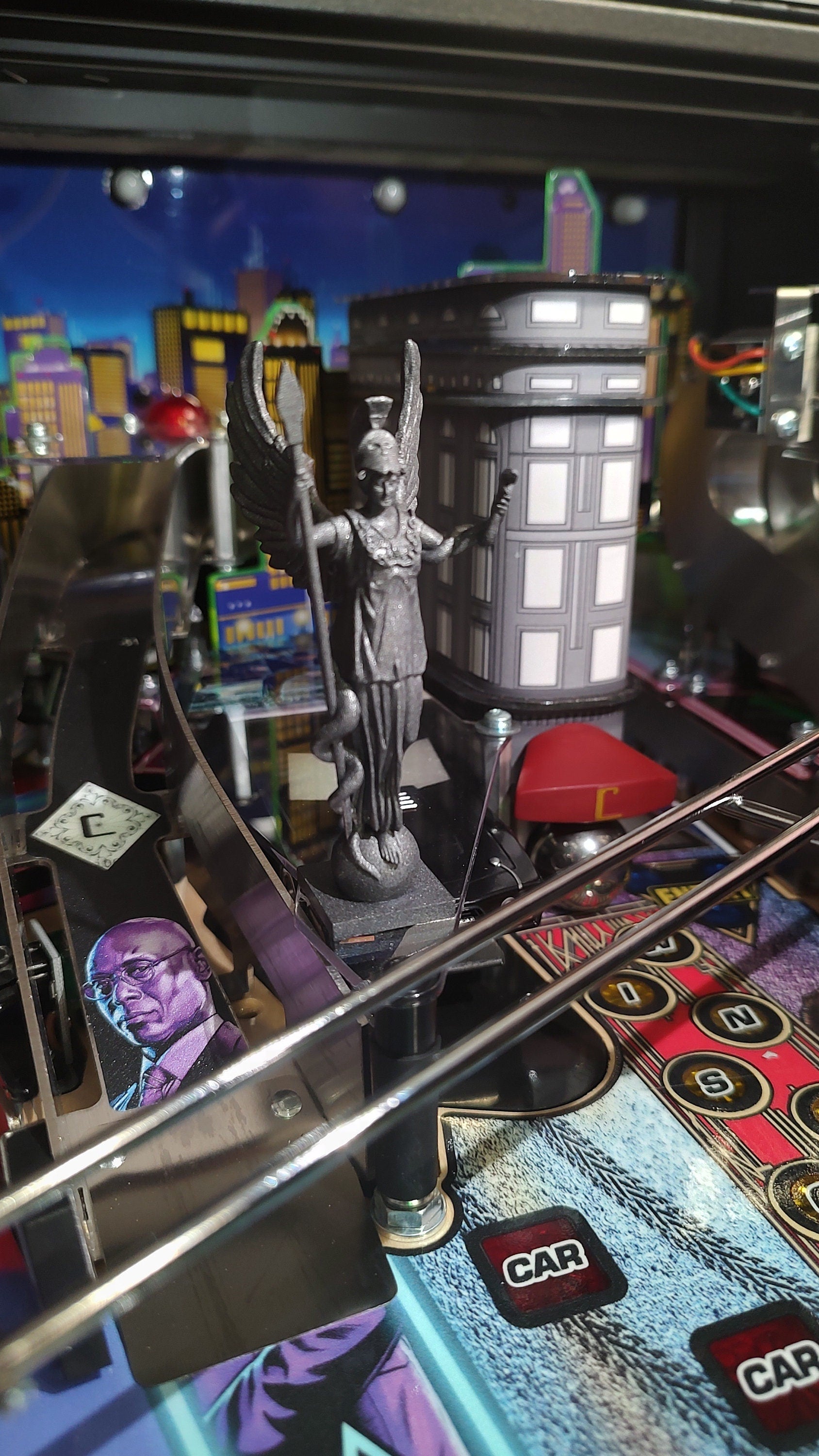 John Wick Pinball Continental Hotel Statues