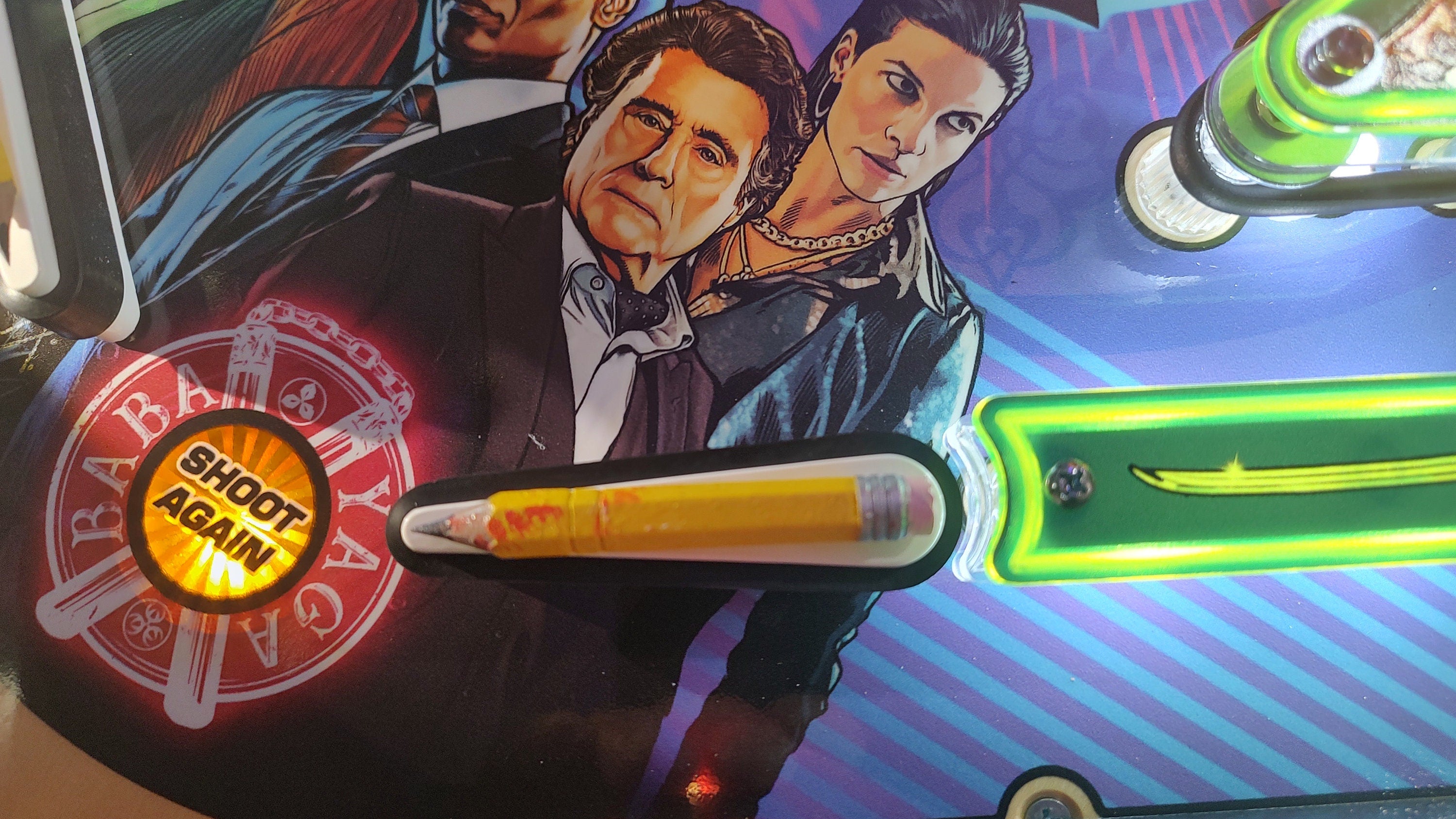 John Wick 3D Pencil Flipper Toppers