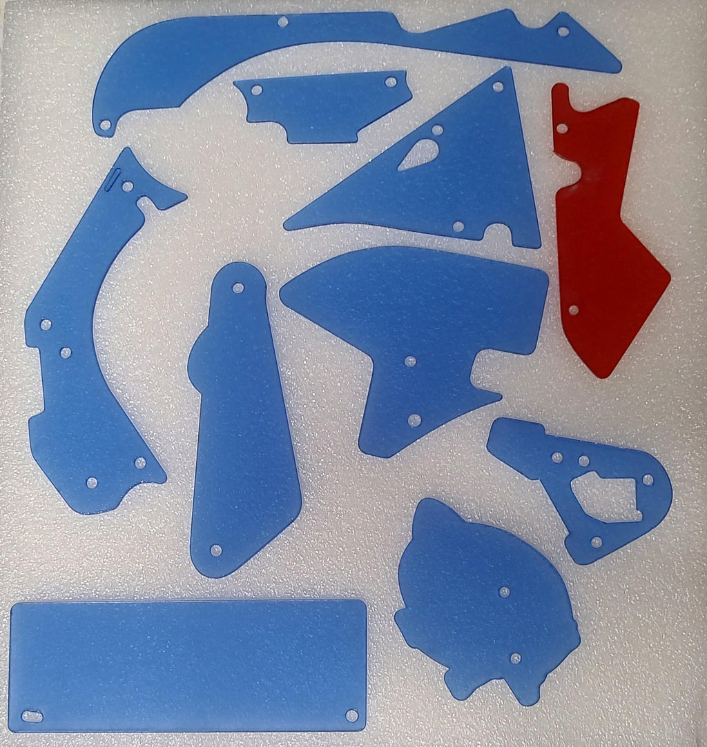 XMEN Prem / LE 10 piece PETG Uncanny Color Guard Protection / Decorative Set