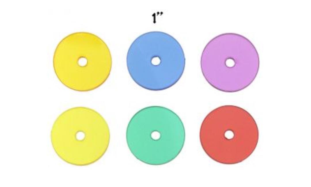 Color Guard Pinball Fender Washers