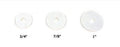 Clear Pinball Fender Washers
