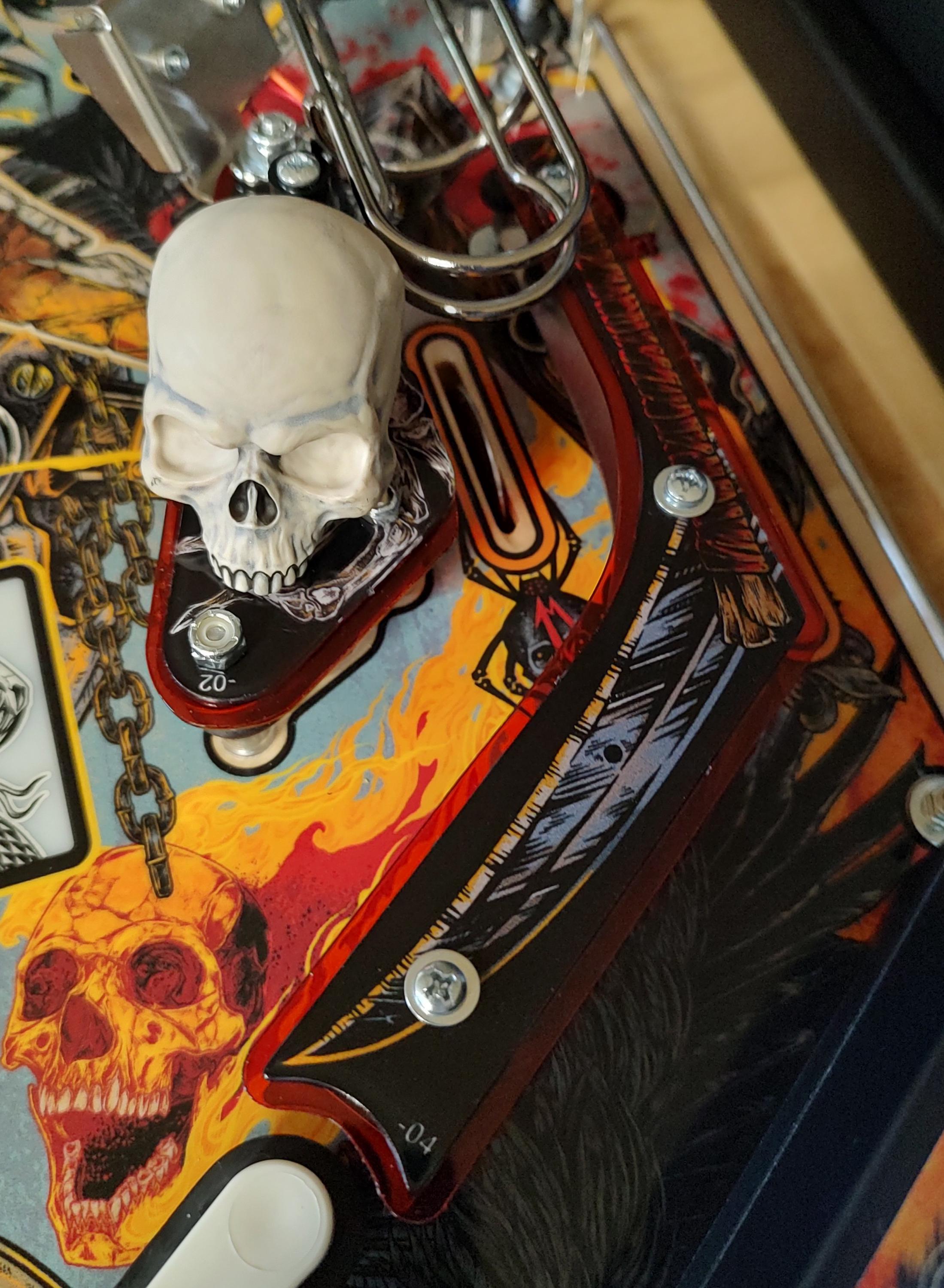 Metallica Remastered Pinball 8 Piece Color Guard Set Enhancement Set