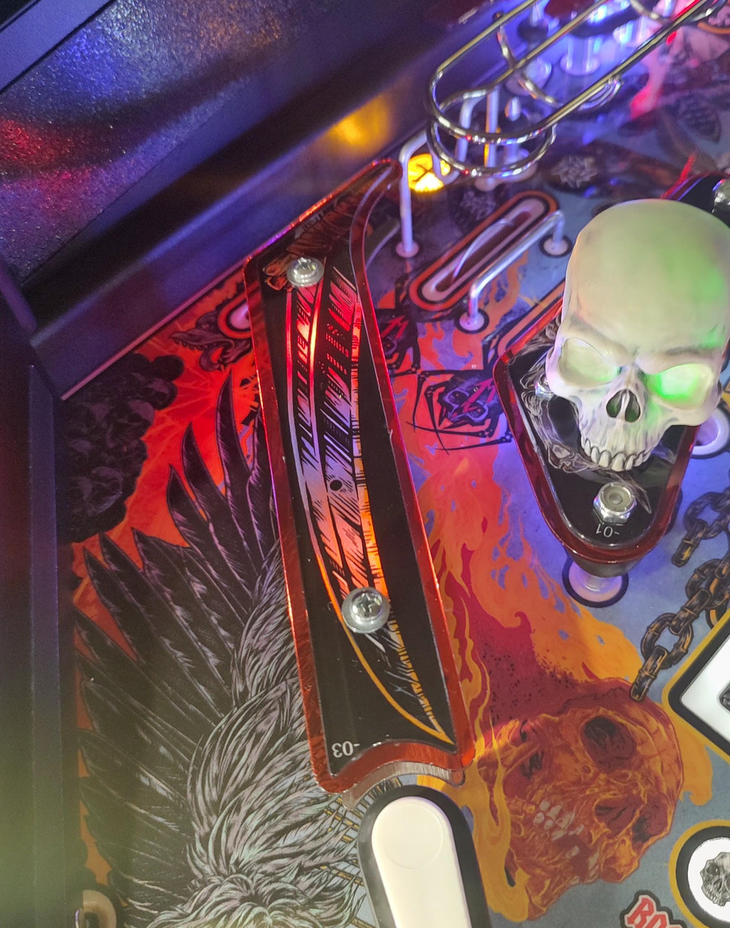 Metallica Remastered Pinball 8 Piece Color Guard Set Enhancement Set