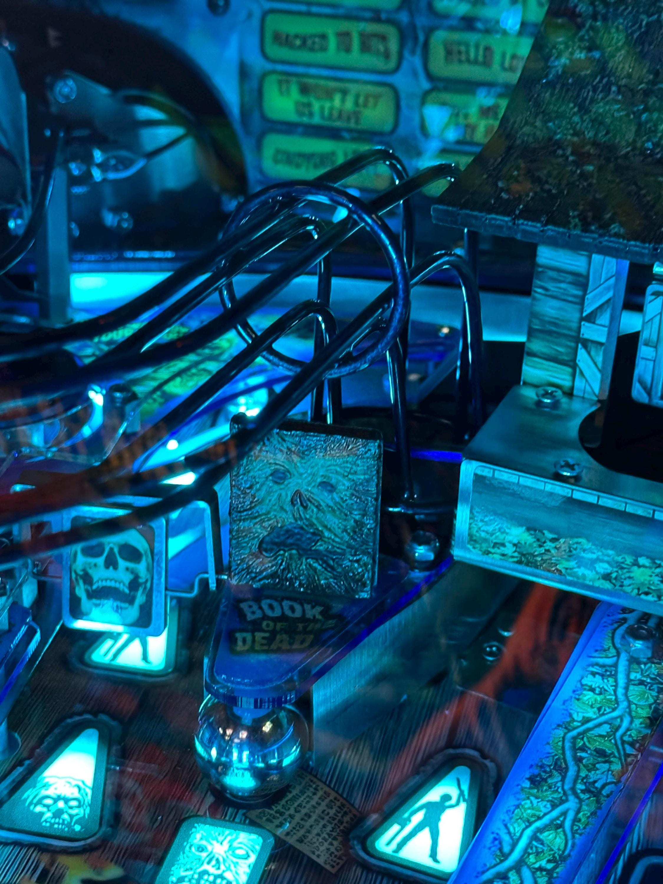 Spooky Pinball Evil Dead Book Mod
