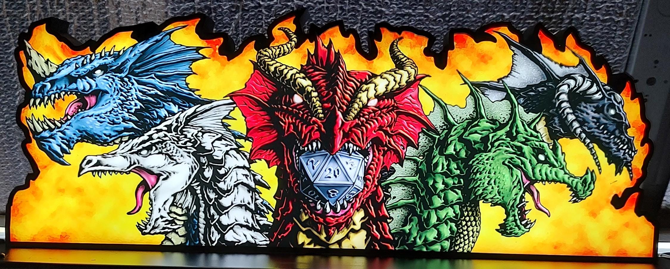 Stern DnD Dragon Topper