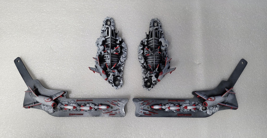 Godzilla 70th 3D Slingshot / Lane Guide Mod