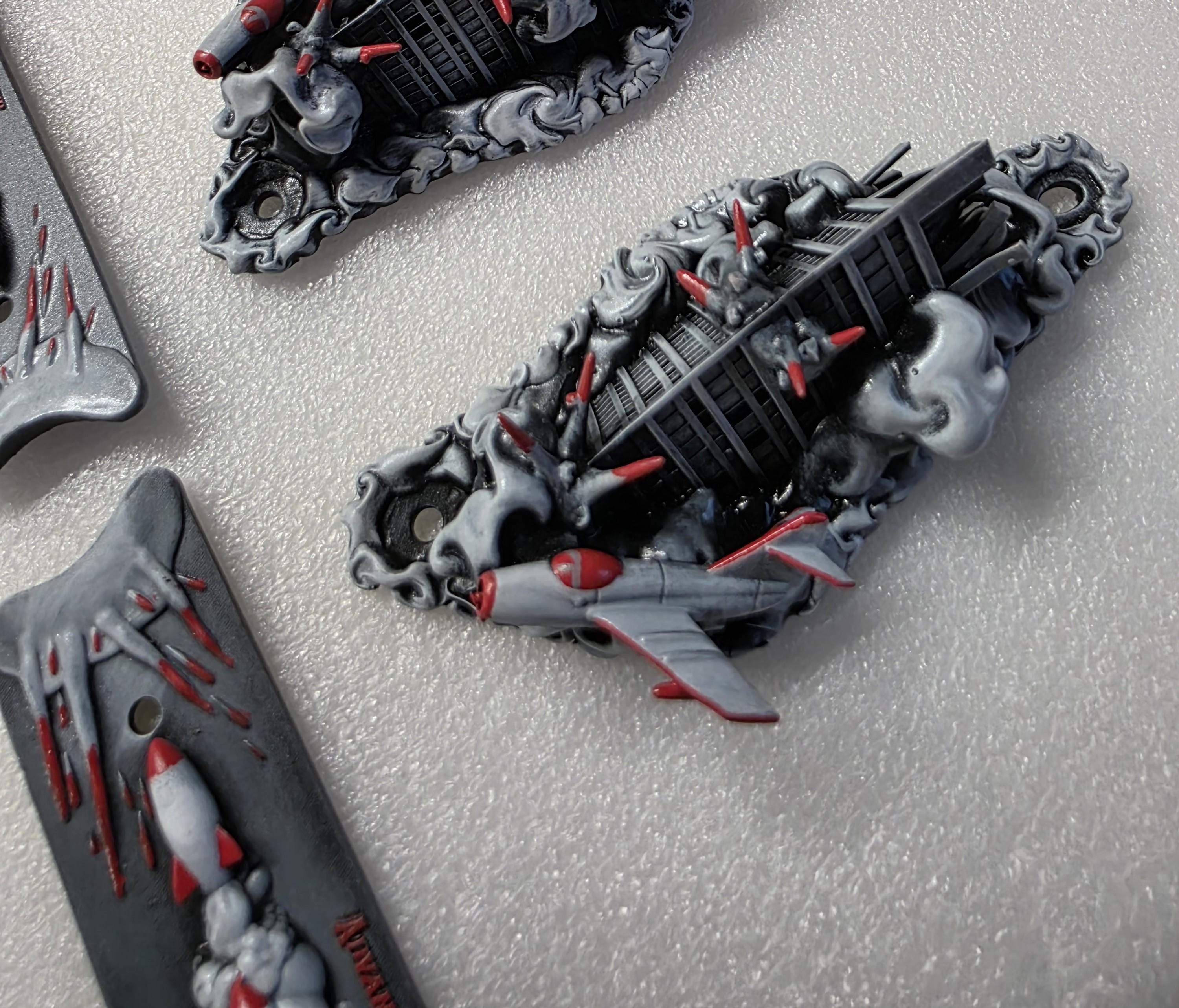 Godzilla 70th 3D Slingshot / Lane Guide Mod